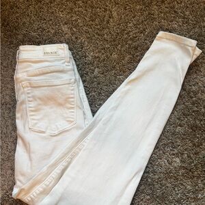 Judy Blue Women’s White Skinny Jeans - High Rise Stretch